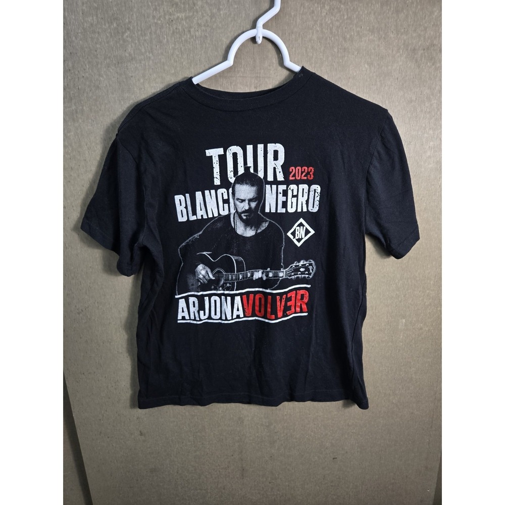 Ricardo Arjona Blanco Y Negro Volver Tour 2023 Concert T Shirt Small